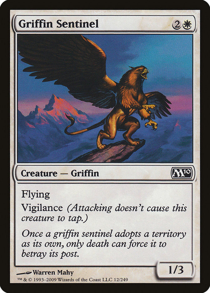 Griffin Sentinel [Magic 2010] | Card Merchant Takapuna