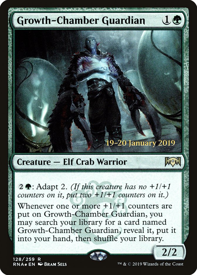 Growth-Chamber Guardian [Ravnica Allegiance Prerelease Promos] | Card Merchant Takapuna