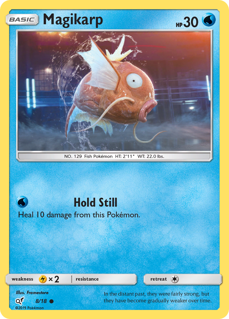 Magikarp (8/18) [Sun & Moon: Detective Pikachu] | Card Merchant Takapuna