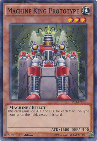 Machine King Prototype [BP03-EN019] Shatterfoil Rare | Card Merchant Takapuna