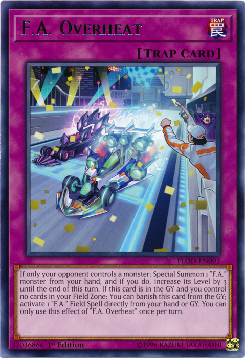 F.A. Overheat [FLOD-EN091] Rare | Card Merchant Takapuna