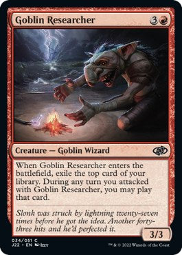 Goblin Researcher [Jumpstart 2022] | Card Merchant Takapuna