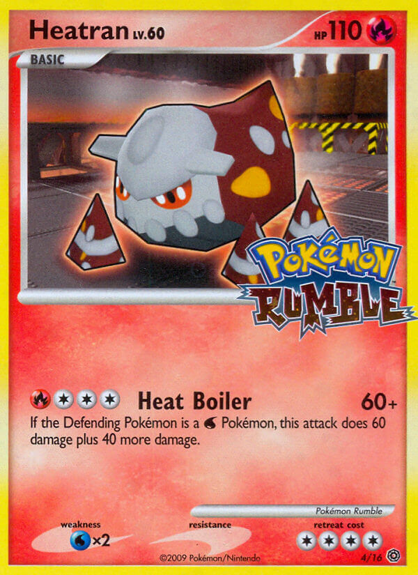 Heatran (4/16) [Pokémon Rumble] | Card Merchant Takapuna