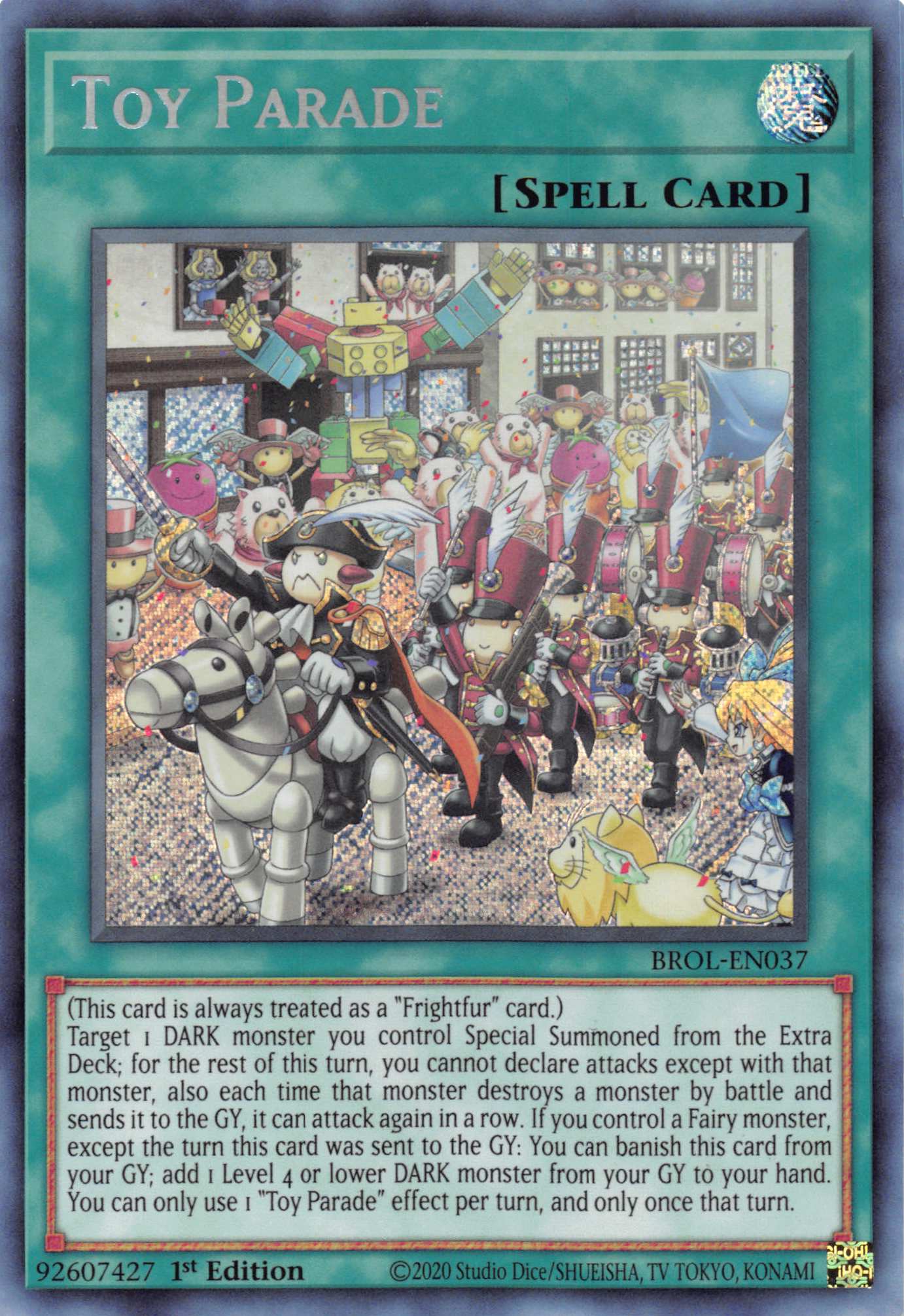 Toy Parade [BROL-EN037] Secret Rare | Card Merchant Takapuna