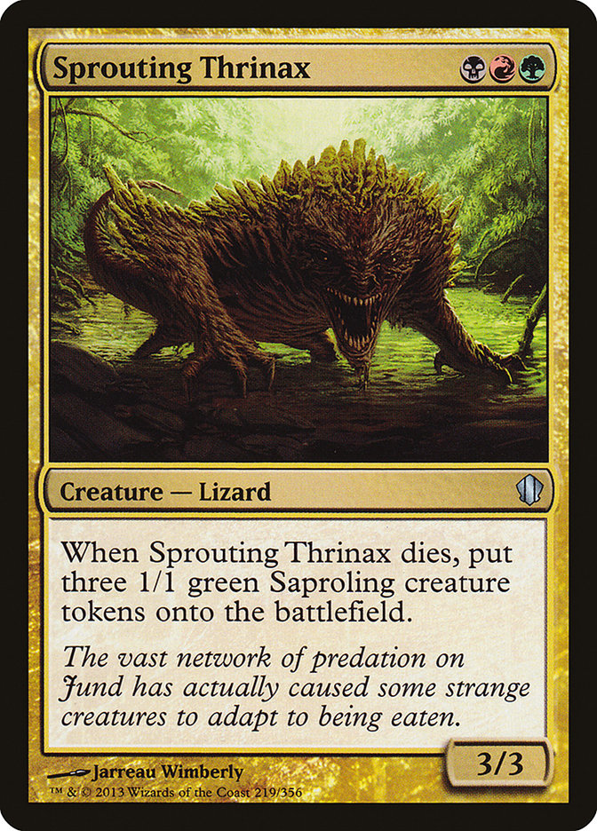 Sprouting Thrinax [Commander 2013] | Card Merchant Takapuna