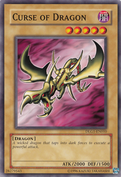 Curse of Dragon [DLG1-EN010] Common | Card Merchant Takapuna