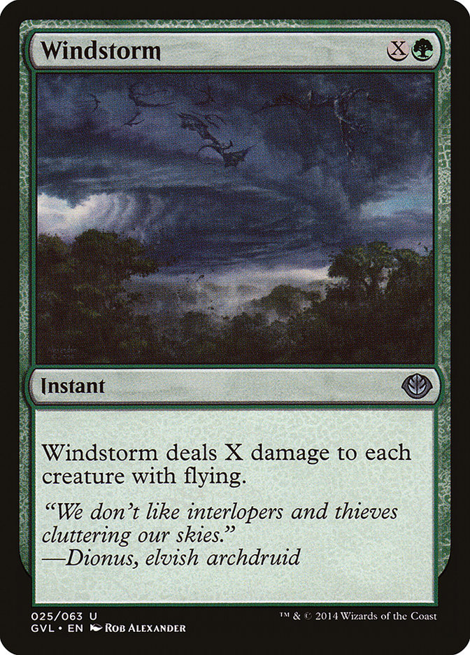 Windstorm (Garruk vs. Liliana) [Duel Decks Anthology] | Card Merchant Takapuna