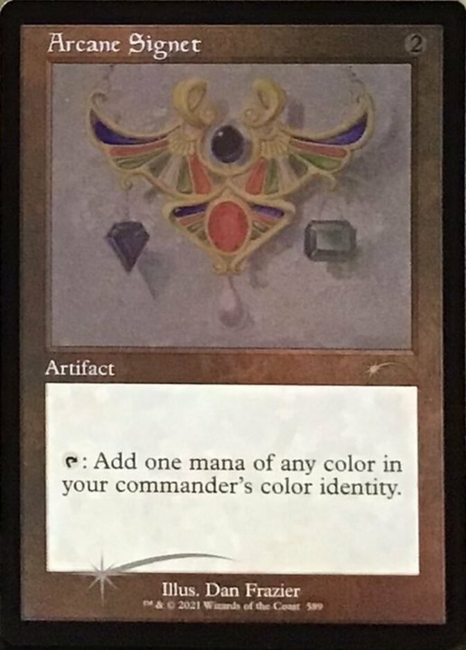 Arcane Signet (Retro) (Foil Etched) [Secret Lair Drop Promos] | Card Merchant Takapuna