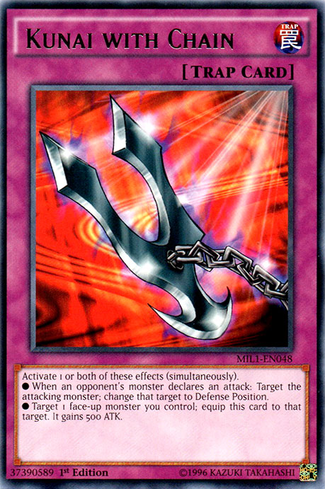 Kunai with Chain [MIL1-EN048] Rare | Card Merchant Takapuna