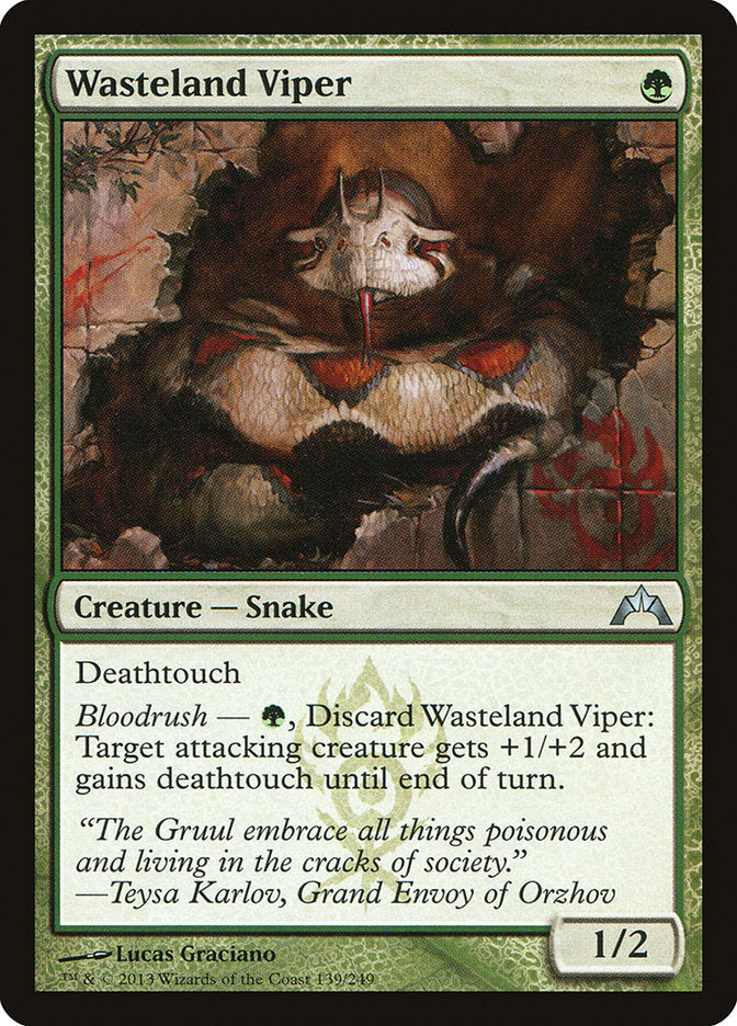 Wasteland Viper [Gatecrash] | Card Merchant Takapuna