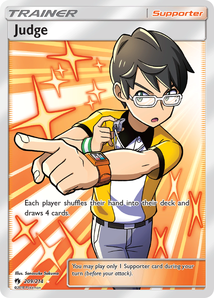 Judge (209/214) [Sun & Moon: Lost Thunder] | Card Merchant Takapuna