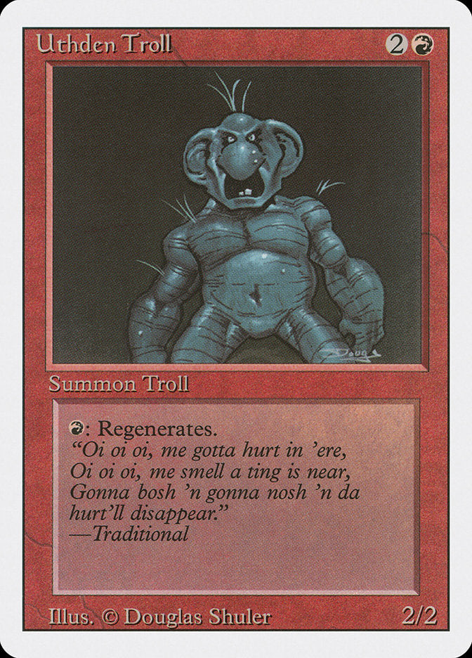 Uthden Troll [Revised Edition] | Card Merchant Takapuna