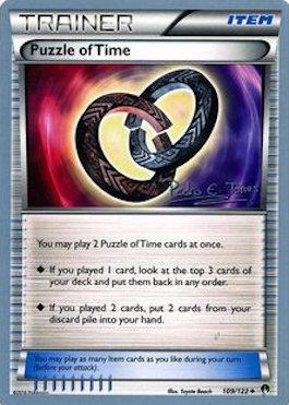 Puzzle of Time (109/122) (Dragones y Sombras - Pedro Eugenio Torres) [World Championships 2018] | Card Merchant Takapuna