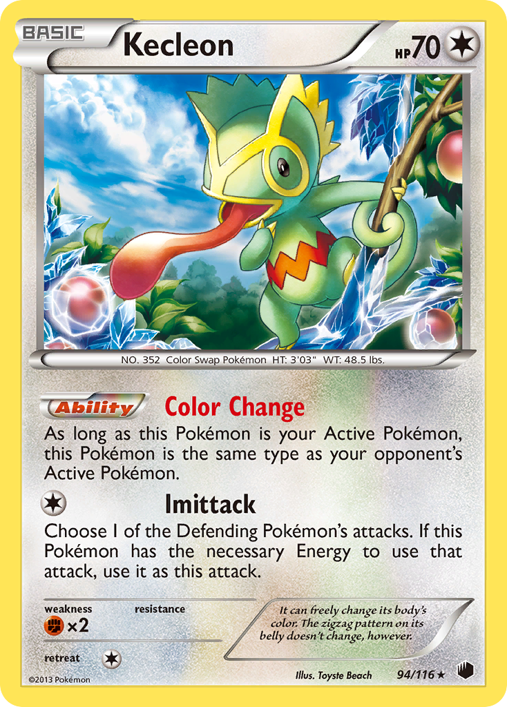 Kecleon (94/116) [Black & White: Plasma Freeze] | Card Merchant Takapuna