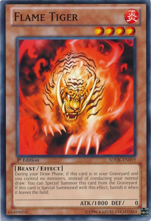 Flame Tiger [SDOK-EN019] Common | Card Merchant Takapuna