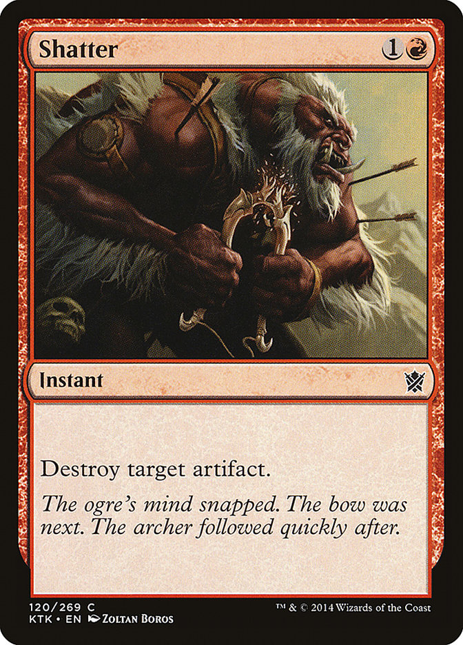 Shatter [Khans of Tarkir] | Card Merchant Takapuna