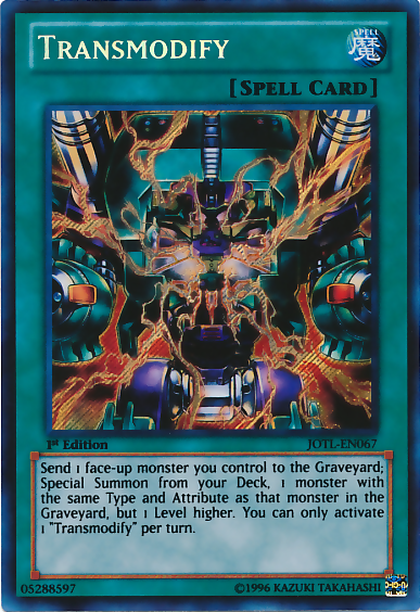 Transmodify [JOTL-EN067] Secret Rare | Card Merchant Takapuna