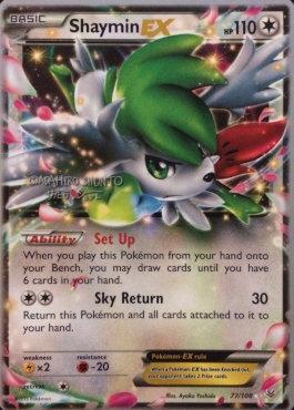 Shaymin EX (77/108) (Black Dragon - Shuntu Sadahiro) [World Championships 2016] | Card Merchant Takapuna