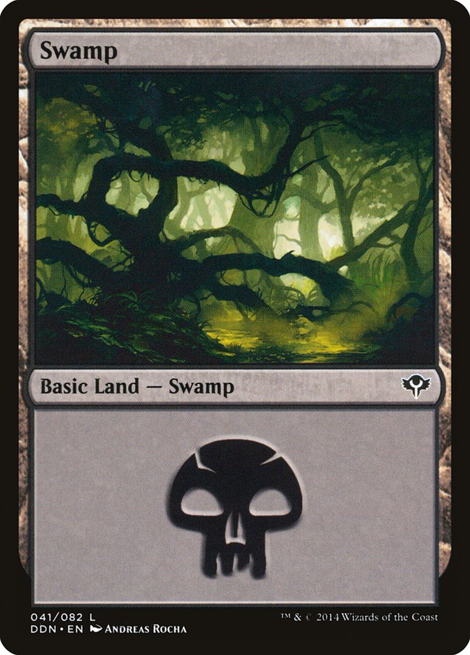 Swamp (41) [Duel Decks: Speed vs. Cunning] | Card Merchant Takapuna