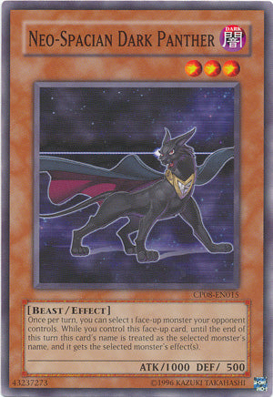 Neo-Spacian Dark Panther [CP08-EN015] Common | Card Merchant Takapuna