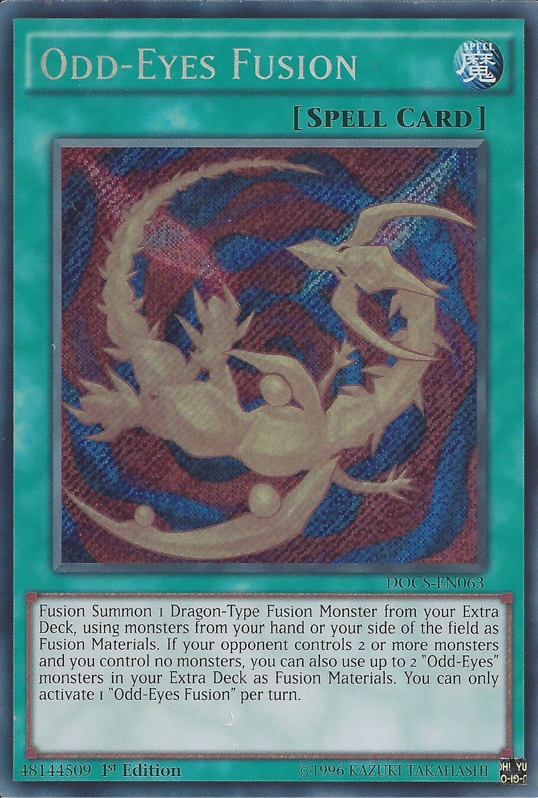 Odd-Eyes Fusion [DOCS-EN063] Secret Rare | Card Merchant Takapuna