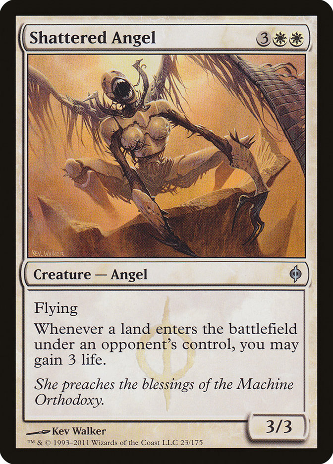 Shattered Angel [New Phyrexia] | Card Merchant Takapuna