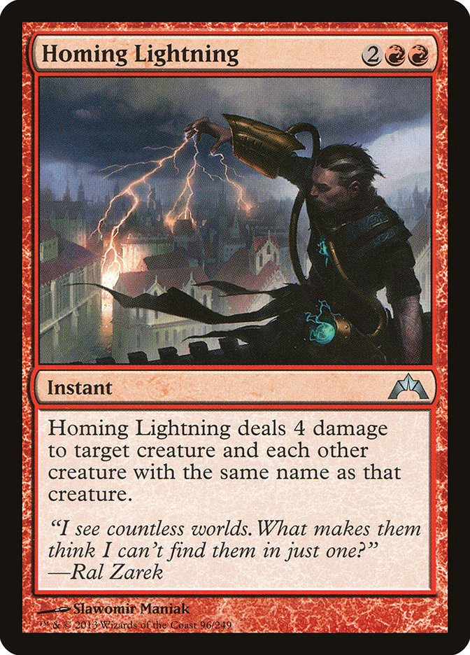 Homing Lightning [Gatecrash] | Card Merchant Takapuna