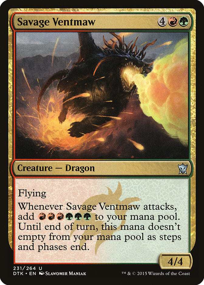 Savage Ventmaw [Dragons of Tarkir] | Card Merchant Takapuna