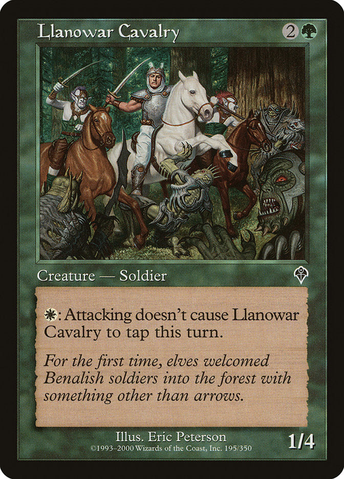 Llanowar Cavalry [Invasion] | Card Merchant Takapuna