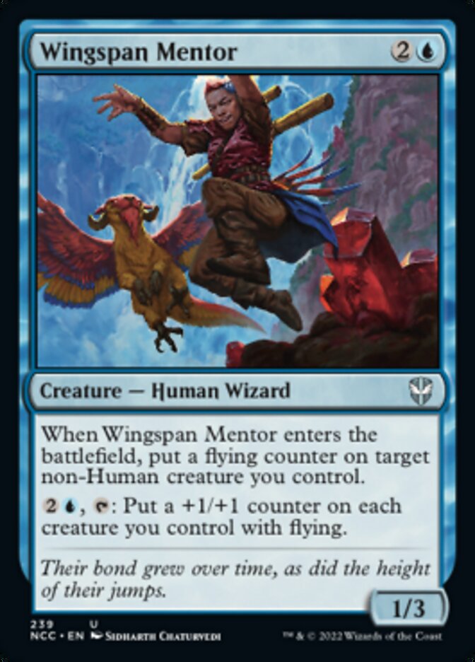 Wingspan Mentor [Streets of New Capenna Commander] | Card Merchant Takapuna