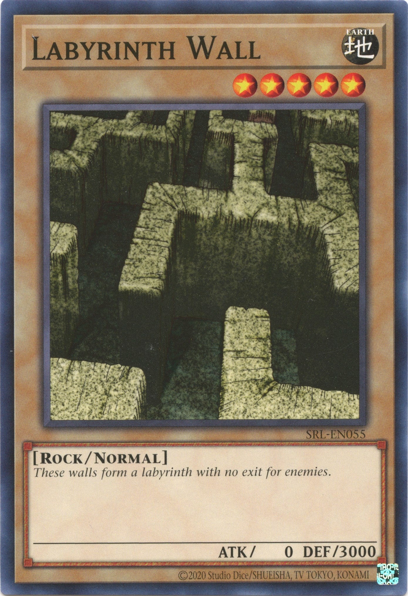 Labyrinth Wall (25th Anniversary) [SRL-EN055] Common | Card Merchant Takapuna