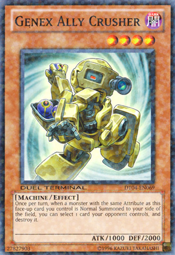 Genex Ally Crusher [DT04-EN069] Common | Card Merchant Takapuna