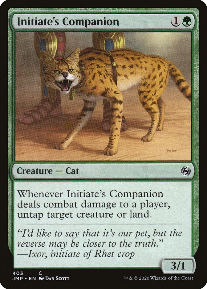 Initiate's Companion [Jumpstart] | Card Merchant Takapuna