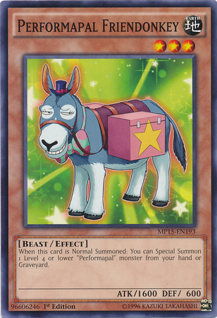 Performapal Friendonkey [MP15-EN193] Common | Card Merchant Takapuna