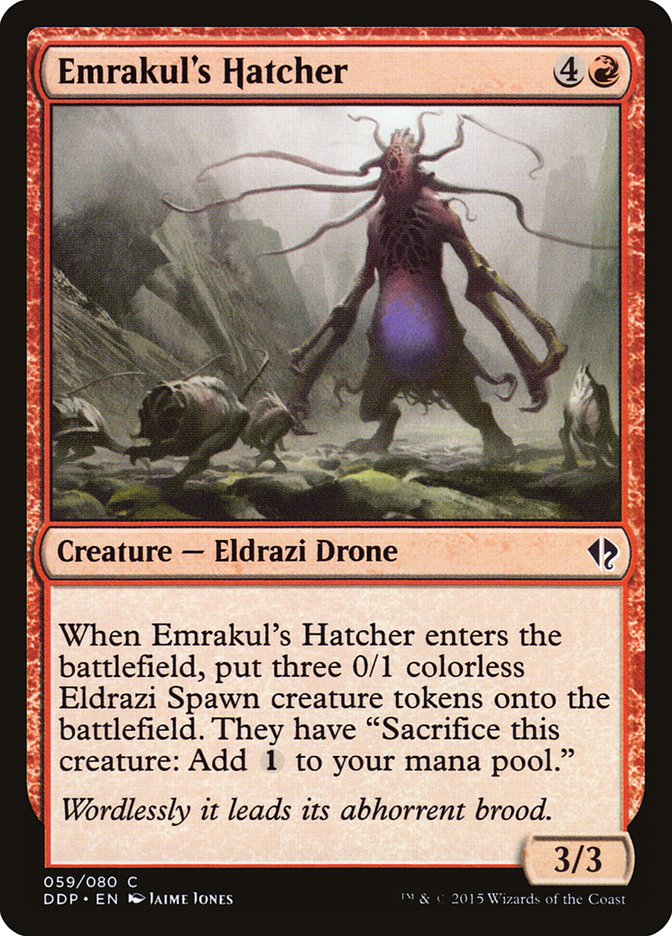 Emrakul's Hatcher [Duel Decks: Zendikar vs. Eldrazi] | Card Merchant Takapuna