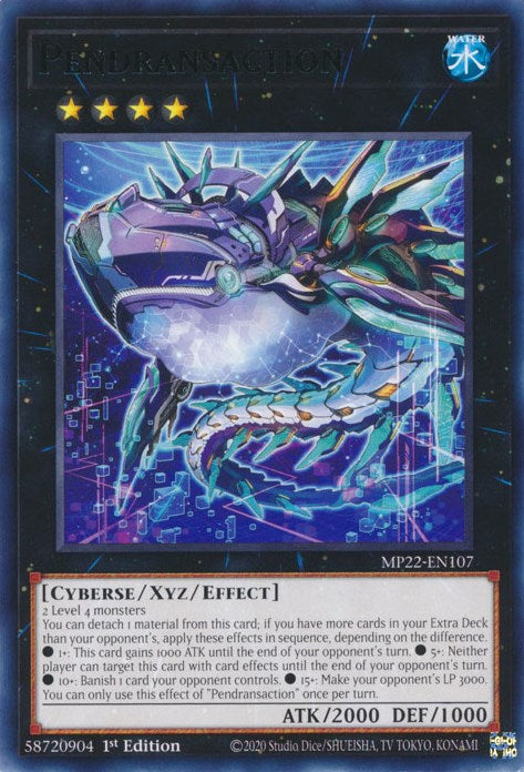 Pendransaction [MP22-EN107] Rare | Card Merchant Takapuna