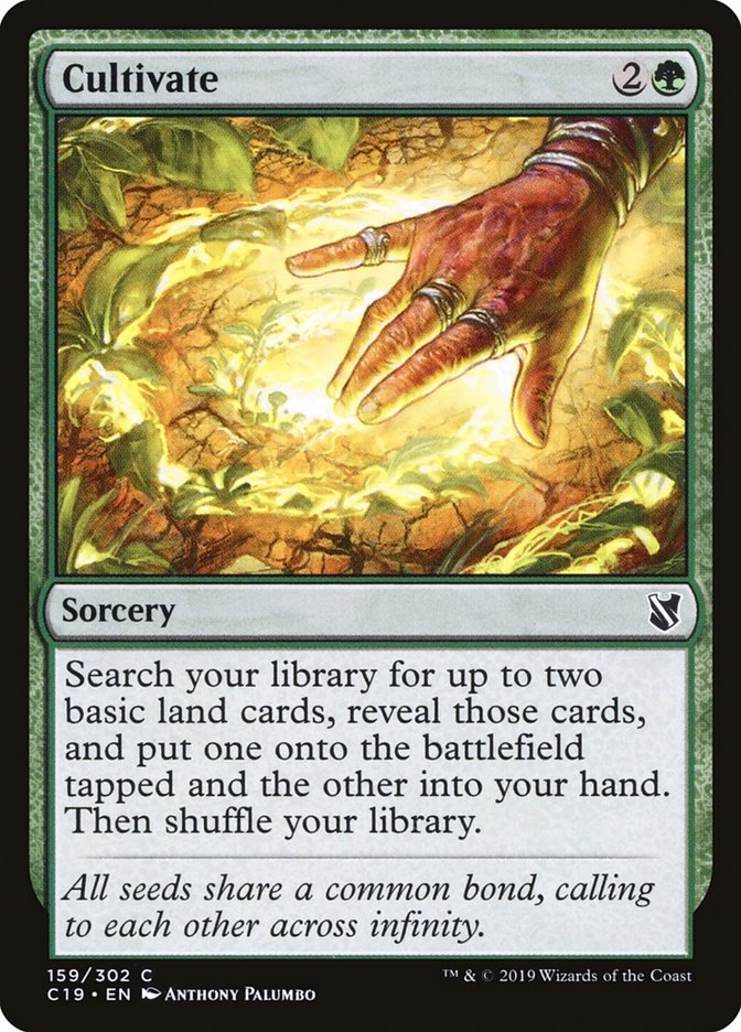 Cultivate [Commander 2019] | Card Merchant Takapuna