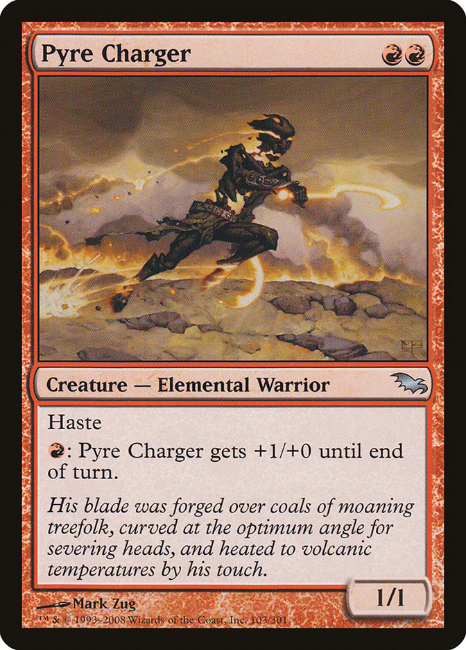 Pyre Charger [Shadowmoor] | Card Merchant Takapuna