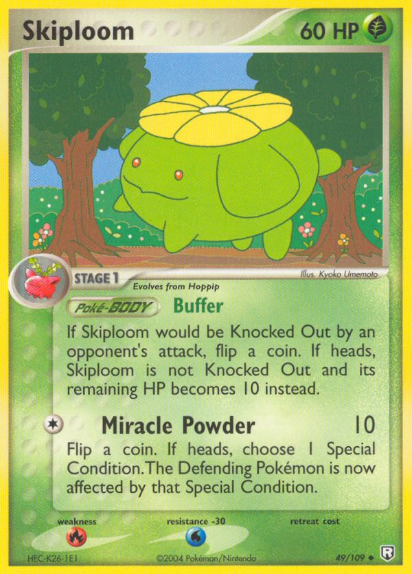 Skiploom (49/109) [EX: Team Rocket Returns] | Card Merchant Takapuna