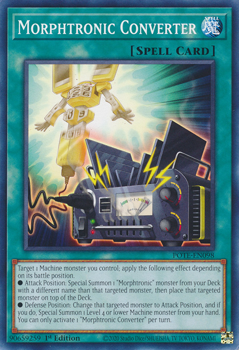 Morphtronic Converter [POTE-EN098] Common | Card Merchant Takapuna