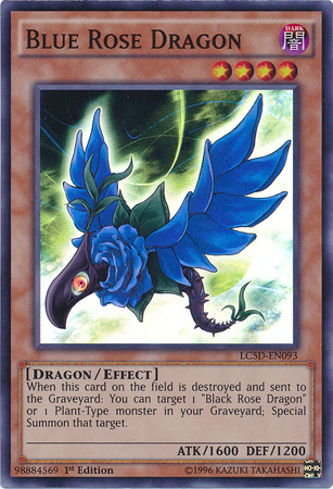 Blue Rose Dragon [LC5D-EN093] Super Rare | Card Merchant Takapuna