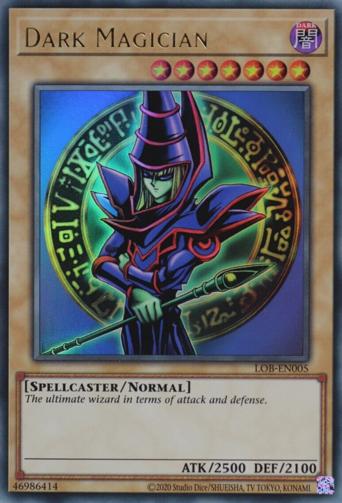 Dark Magician (25th Anniversary) [LOB-EN005] Ultra Rare | Card Merchant Takapuna