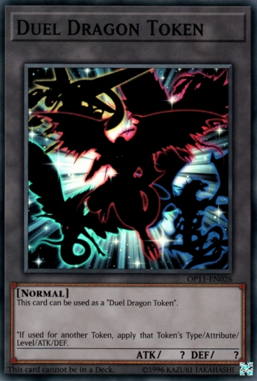 Duel Dragon Token [OP11-EN026] Super Rare | Card Merchant Takapuna