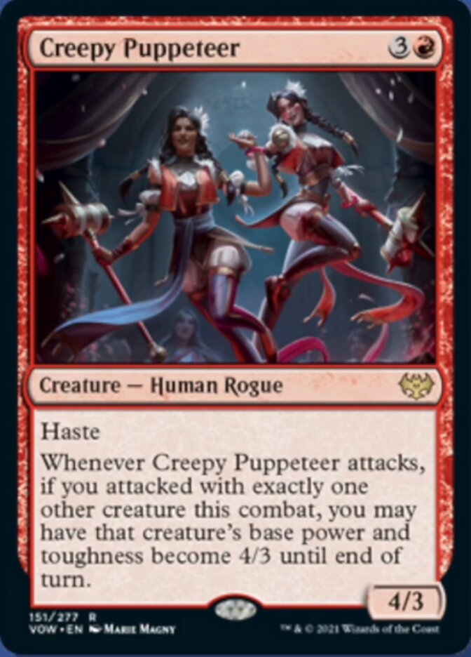 Creepy Puppeteer [Innistrad: Crimson Vow] | Card Merchant Takapuna