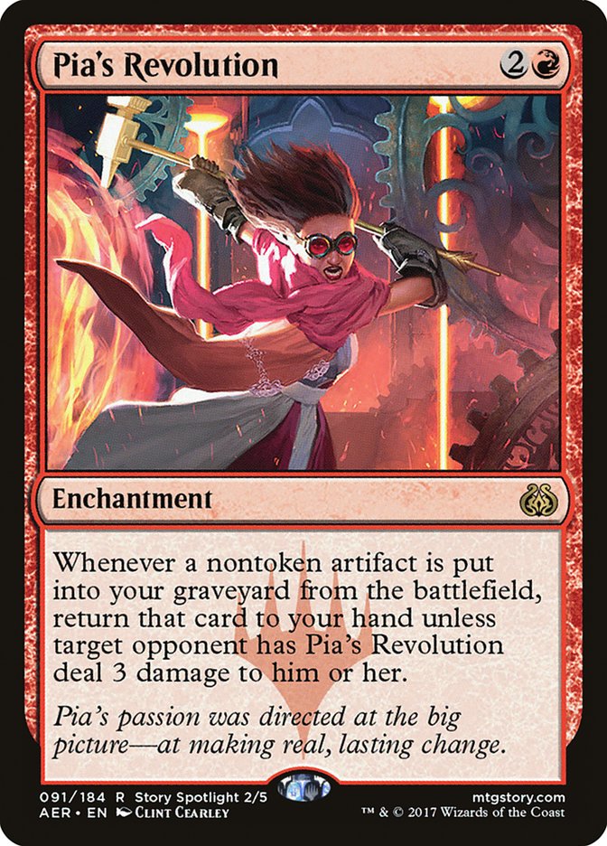 Pia's Revolution [Aether Revolt] | Card Merchant Takapuna