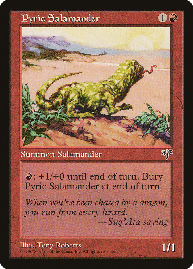 Pyric Salamander [Mirage] | Card Merchant Takapuna