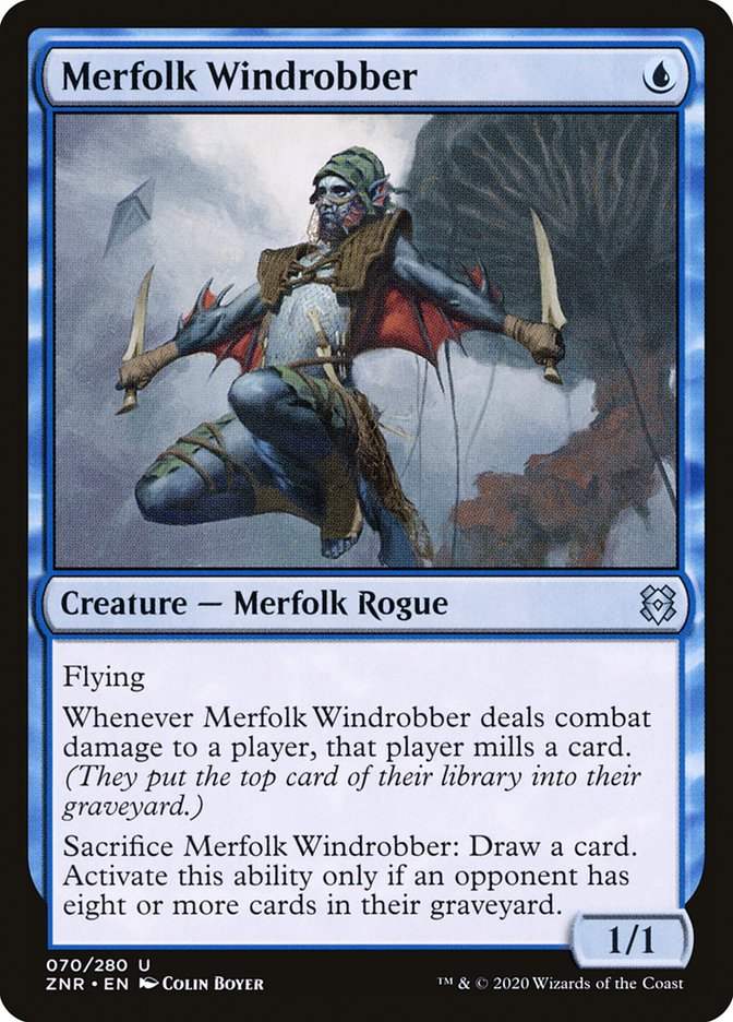 Merfolk Windrobber [Zendikar Rising] | Card Merchant Takapuna