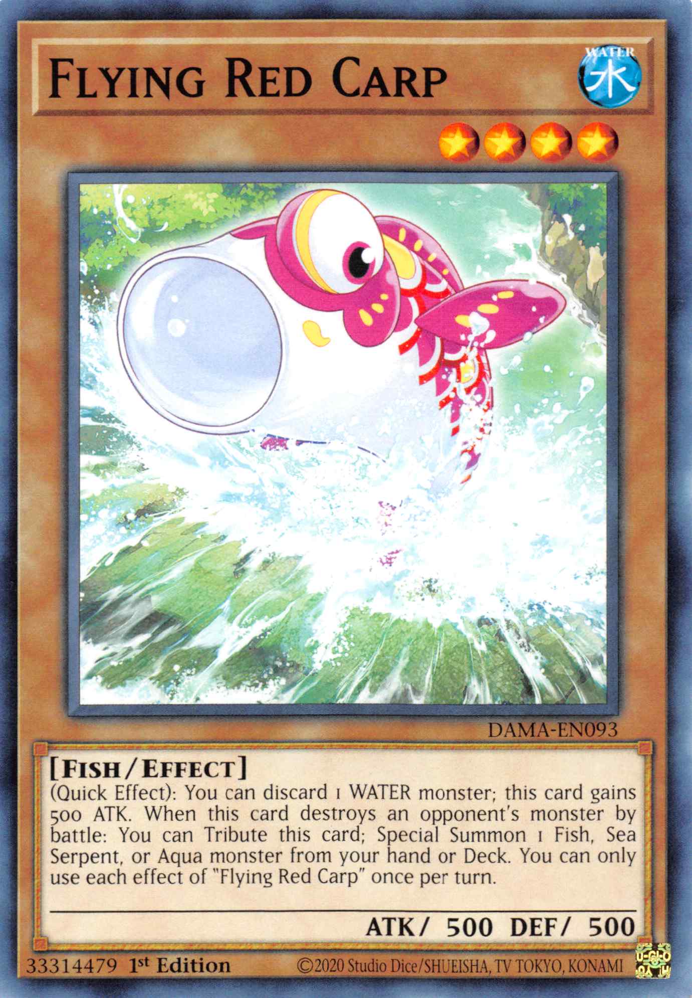 Flying Red Carp [DAMA-EN093] Common | Card Merchant Takapuna