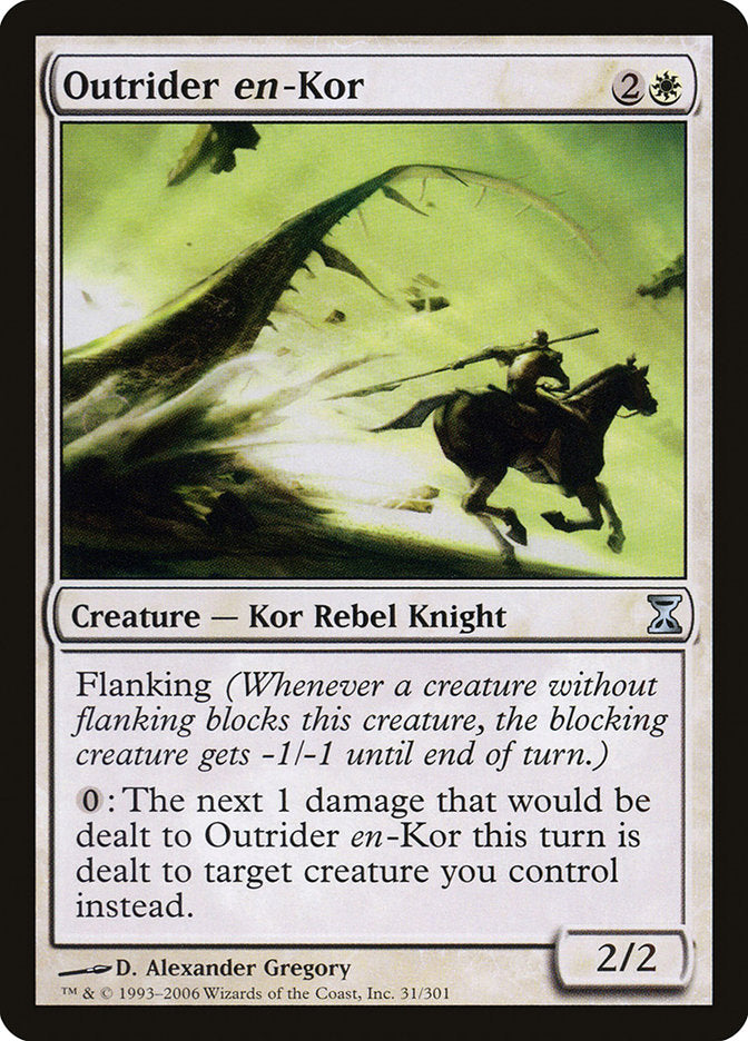 Outrider en-Kor [Time Spiral] | Card Merchant Takapuna