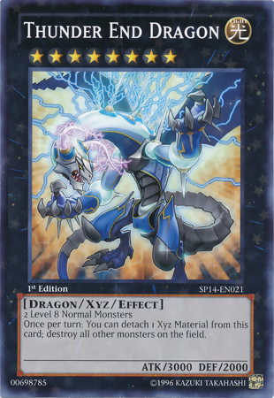 Thunder End Dragon [SP14-EN021] Starfoil Rare | Card Merchant Takapuna